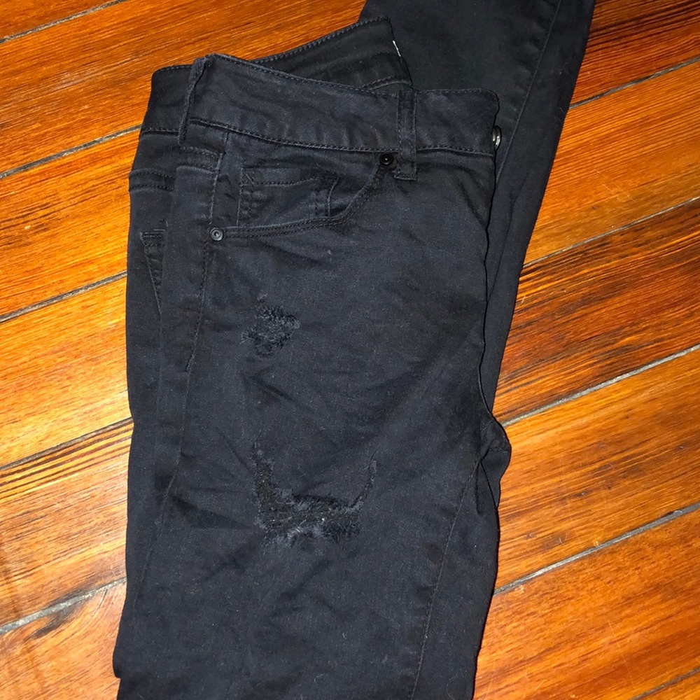 Ripped Black Jeans